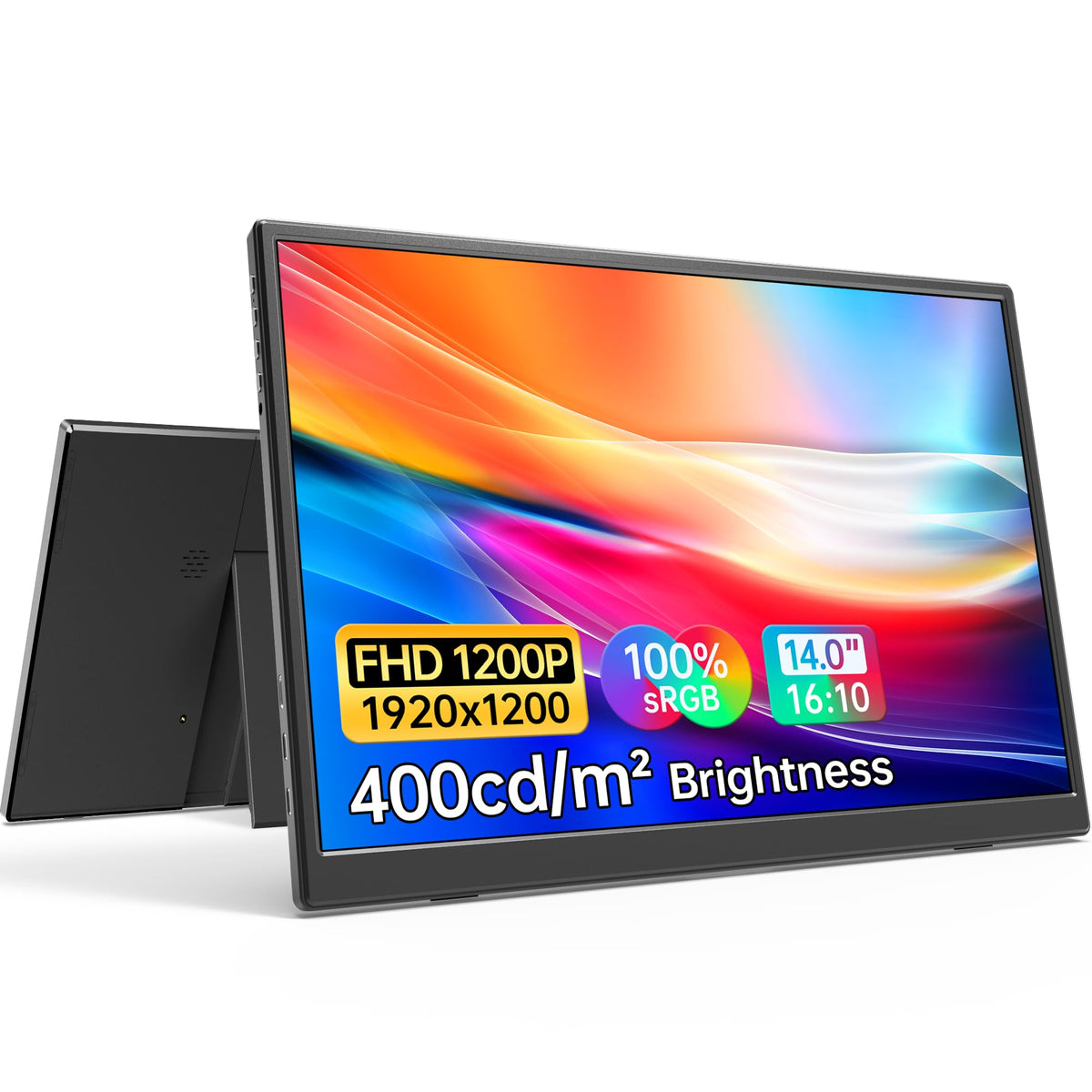Anyuse 17.3" FHD 144Hz IPS USB-C HDMI Portable Monitor