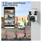 Wireless Video Surveillance Security Auto Tracking ICsee Monitor