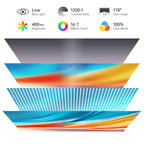 VILVA 15.6" 4K UHD IPS HDR USB-C HDMI Monitor