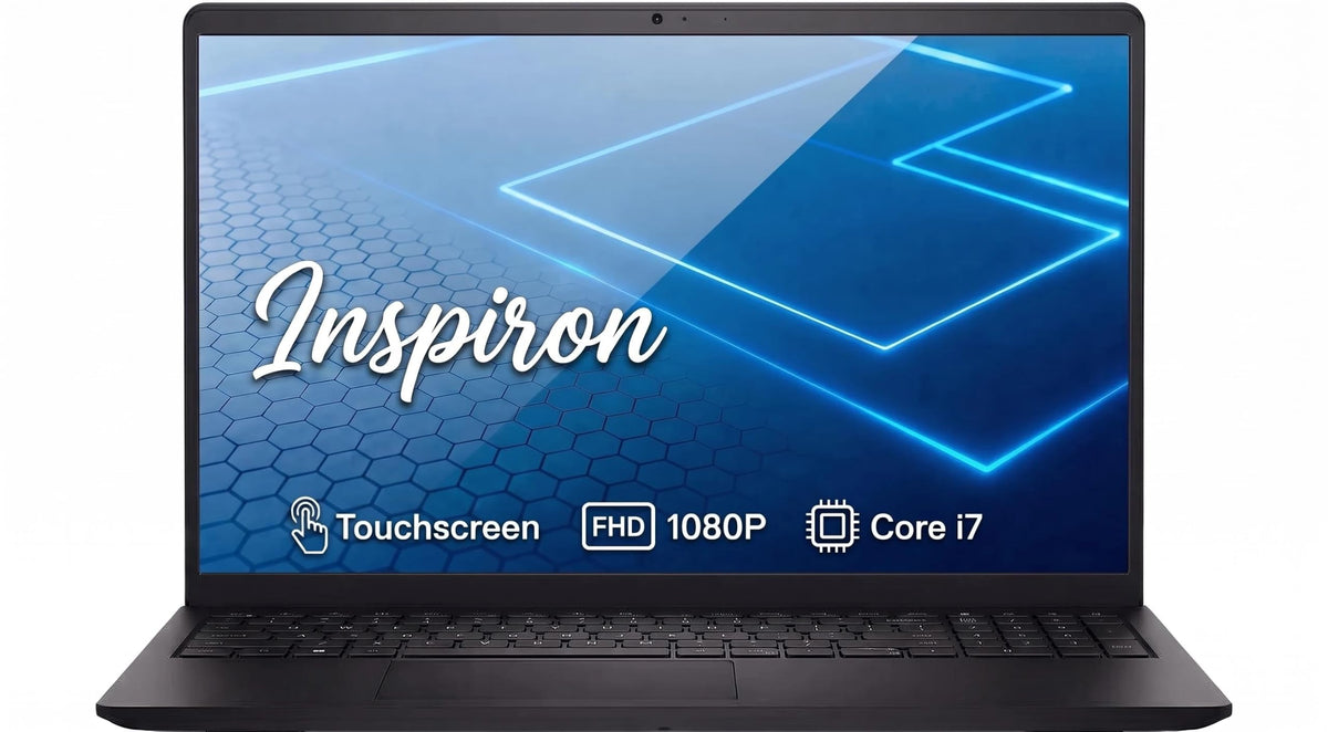 Dell Inspiron 15.6" Touchscreen Business Laptop | 13th Gen Intel Core i7-1355U(10 Cores, Up to 5.0Ghz) | 16GB RAM | 512GB PCIe SSD | FHD Display | USB-C, HDMI, SD Card Reader | Windows 11