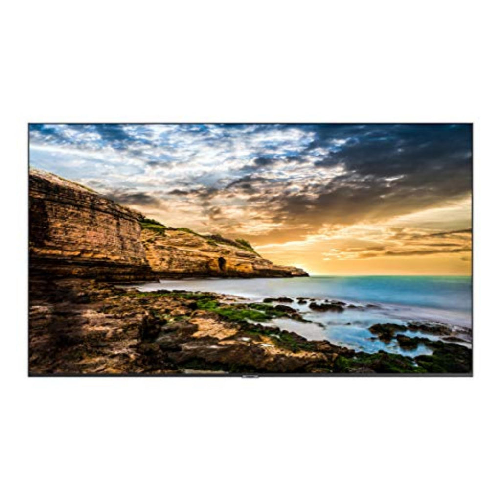SAMSUNG Business QE65T 65-inch 4K UHD 3840x2160 LED Commercial Signage Display, HDMI, USB, Speakers, 3-Yr Wrnty, 16/7 Operation, 300 nit (LH65QETEPGCXGO), Black
