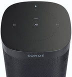 Sonos One (Gen 2) Smart Speaker with Alexa - Black (Renewed)