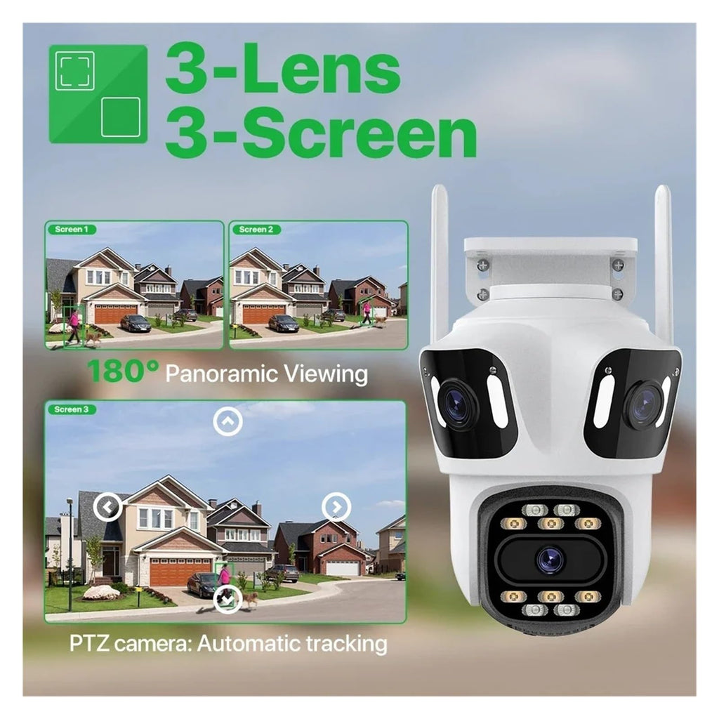 Wireless Video Surveillance Security Auto Tracking ICsee Monitor