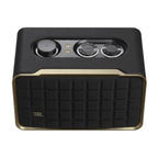 JBL Authentics 200 - Retro Style Smart Home Speaker with Built in Wi-Fi, Bluetooth and Voice Assistants, Alexa and Google Assistant, Multi-Room Playback, Automatic self tuning