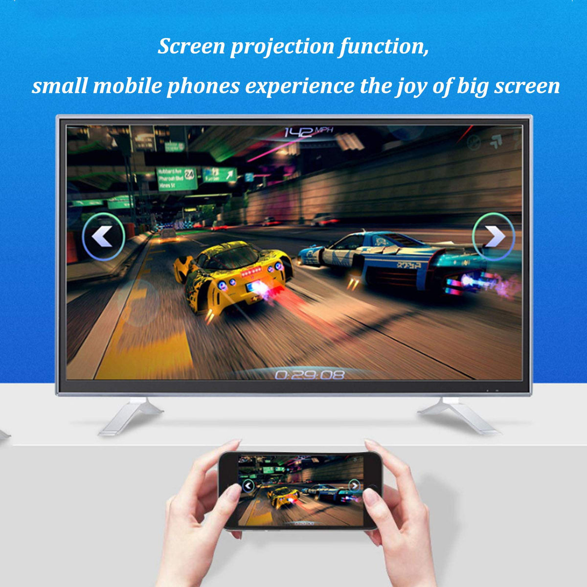 Ultra-Thin Explosion-Proof Smart TV High-Efficiency Decoding Flat-Panel HD TV Family Hotel Anti-Collision TV 32/42/46/55/60 Inches (Online Version 46 inch)