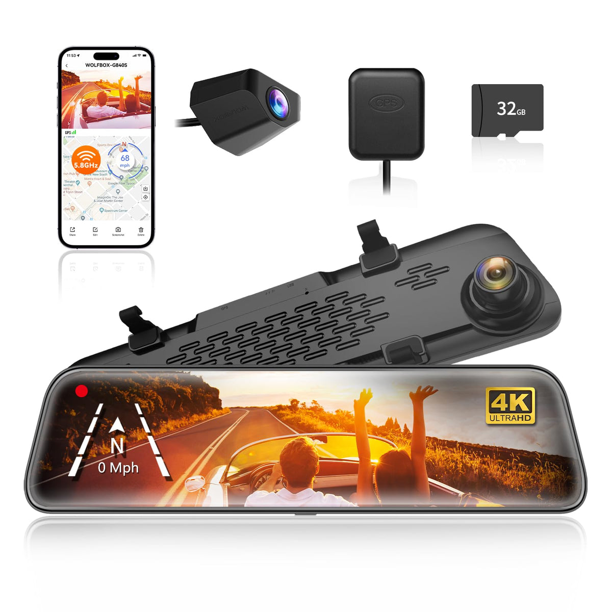WOLFBOX G840S & WOLFBOX OEM Bracket