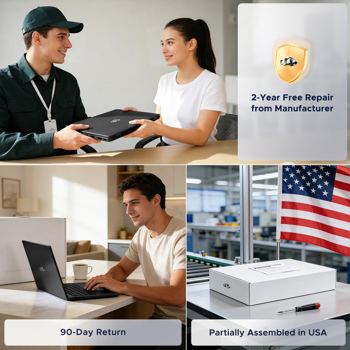 15.6" AI Laptop | 2026-2027 AMD Ryzen 7 8745HS 64GB DDR5 5600MHz 2TB SSD