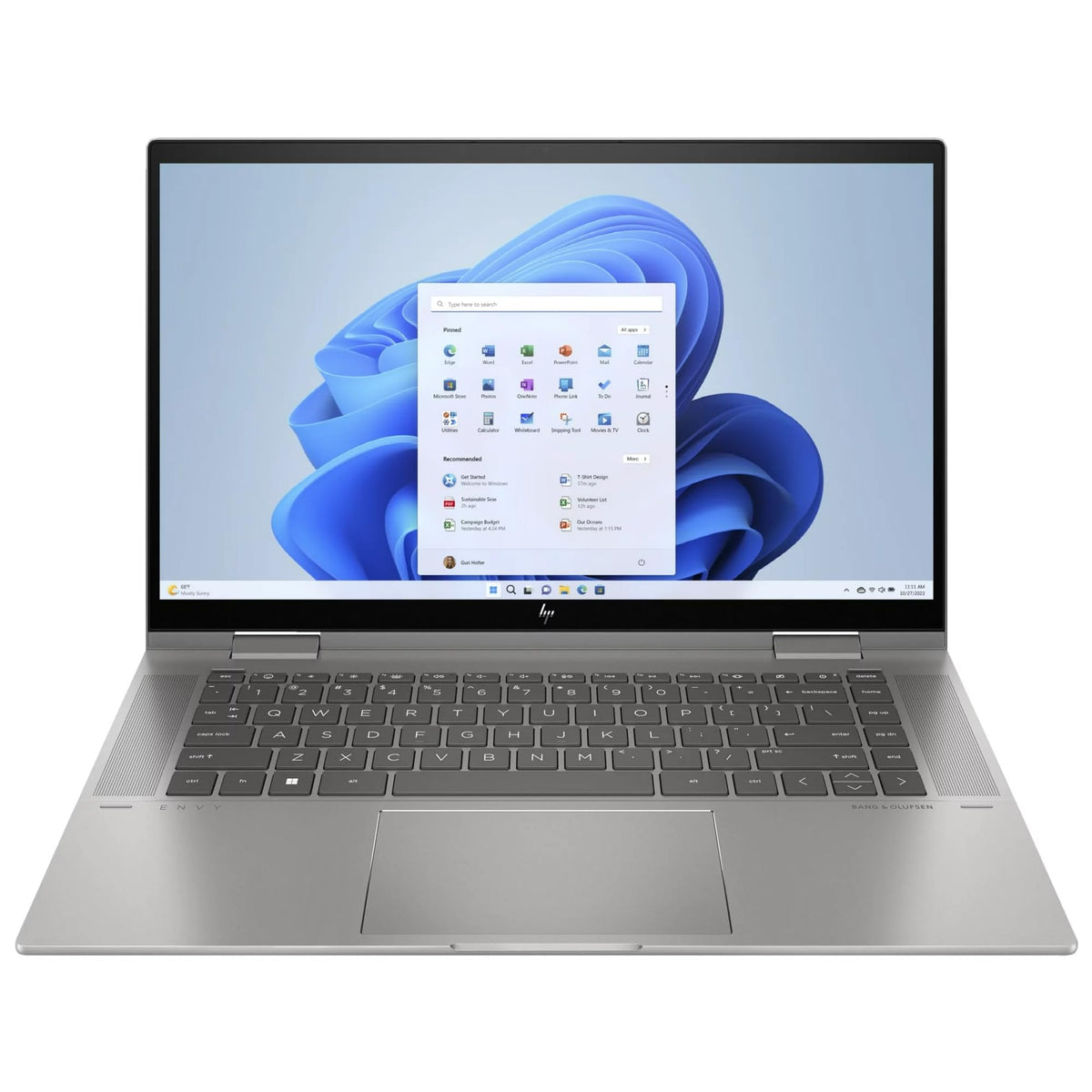 HP Envy x360 2-in-1 2024 Business Laptop 15.6" FHD IPS Touchscreen 12-Core Intel Ultra 7 155U 32GB DDR5 2TB SSD Intel Graphics Thunderbolt 4 Wi-Fi 6E Backlit Keyboard Win11 Pro w/ONT 32GB USB