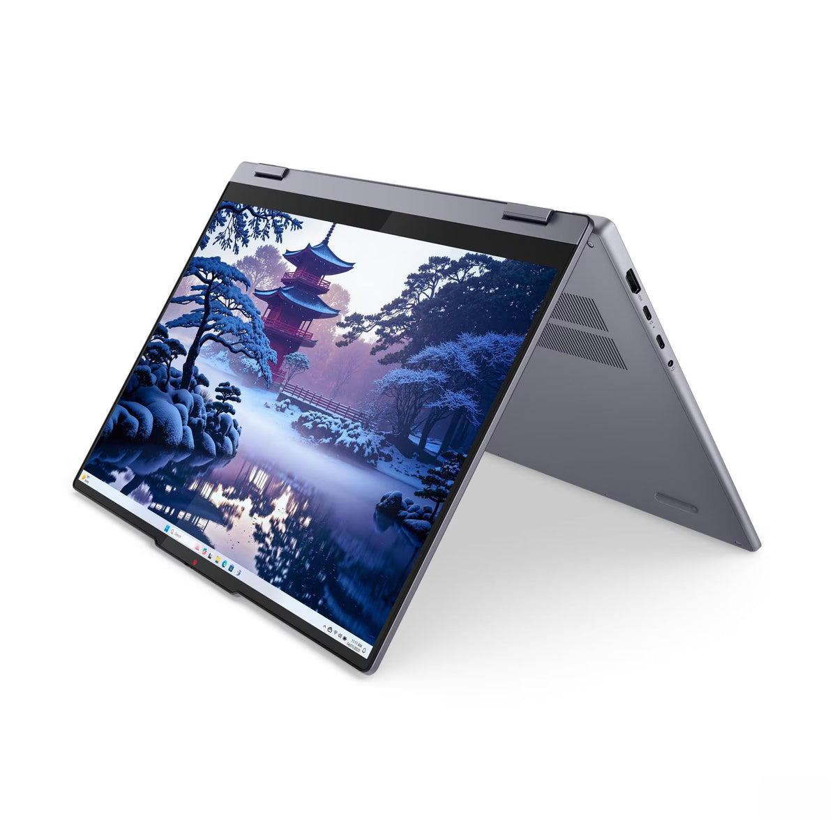 Lenovo 2026 IdeaPad 5 2-in-1 16" WUXGA IPS Touchscreen Laptop 12-Core Intel Core Ultra 5 225U 16GB LPDDR5 2TB SSD USB-C w/DP WIFIAX BT 5.2 Webcam HDMI 1.4 Backlit KB Windows 11 Home w/RE USB