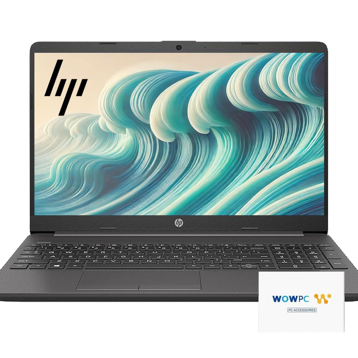 HP 15.6 FHD Display G9 Laptop • 64GB RAM • 1.5TB Storage (1TB SSD & 500GB External) • AMD Dual Core Processor • Upto 12 Hours Battery Life • w/WOWPC Bundle • Windows 11 Pro