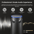 NEARITY 360 Alien 4K Video Conference Camera with Microphone, 3 AI Modes