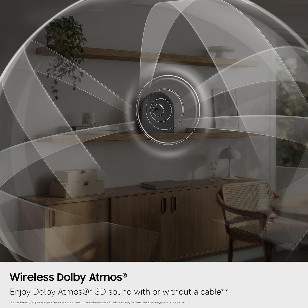 Samsung Music Studio 5 Wireless Smart Speaker, HW-LS50H, 2026 Model