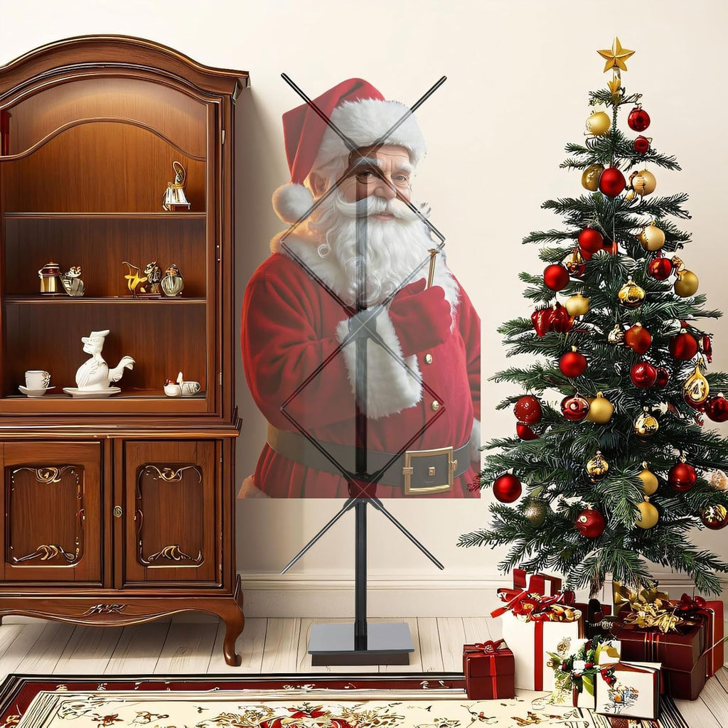 Missyou 71.3 Inch 3D Hologram Fan Splicing Display - 3 Pcs 65cm Holographic Projector Video Wall With Router And Tripod - WiFi App 3D Text Generator Bluetooth Audio - Naked Eye LED Commercial Ad Sign