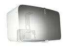 Vogel's Speaker Floor Stand, Universal and for SONOS Play - SOUND 3305 W for Play 5, Denon Heos 5 & 7 and other speakers, White (single stand)