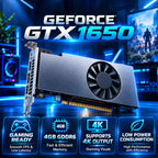 HP G3 Gaming PC, i7, 16GB RAM, GTX 1650 Graphics, 1TB SSD+4TB HDD, Win 11