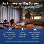 Epson Home Cinema 2350 4K PRO-UHD Smart Streaming Projector with Android TV