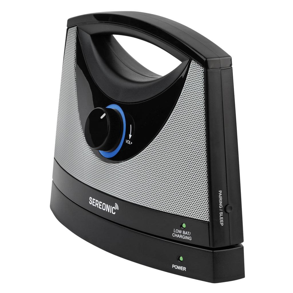 SEREONIC Portable Wireless Speakers for Smart TV - Ideal for TV Watching Without The Blaring Volume - Designed for Hard of Hearing, Elderly, and Seniors - 100ft Range