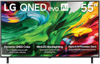 LG 55-Inch QNED evo AI 4K QNED85A Series Mini LED Smart TV, 2025 Model