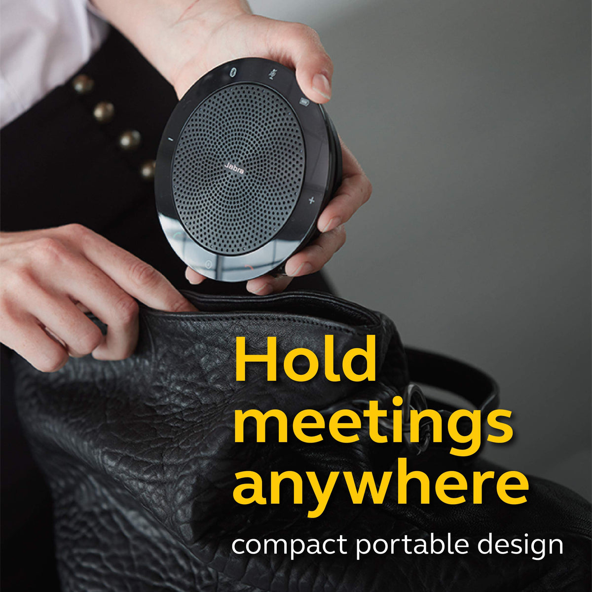 Jabra SPEAK 510+ UC Wireless Bluetooth/USB Speaker for Softphone and Mobile Phone