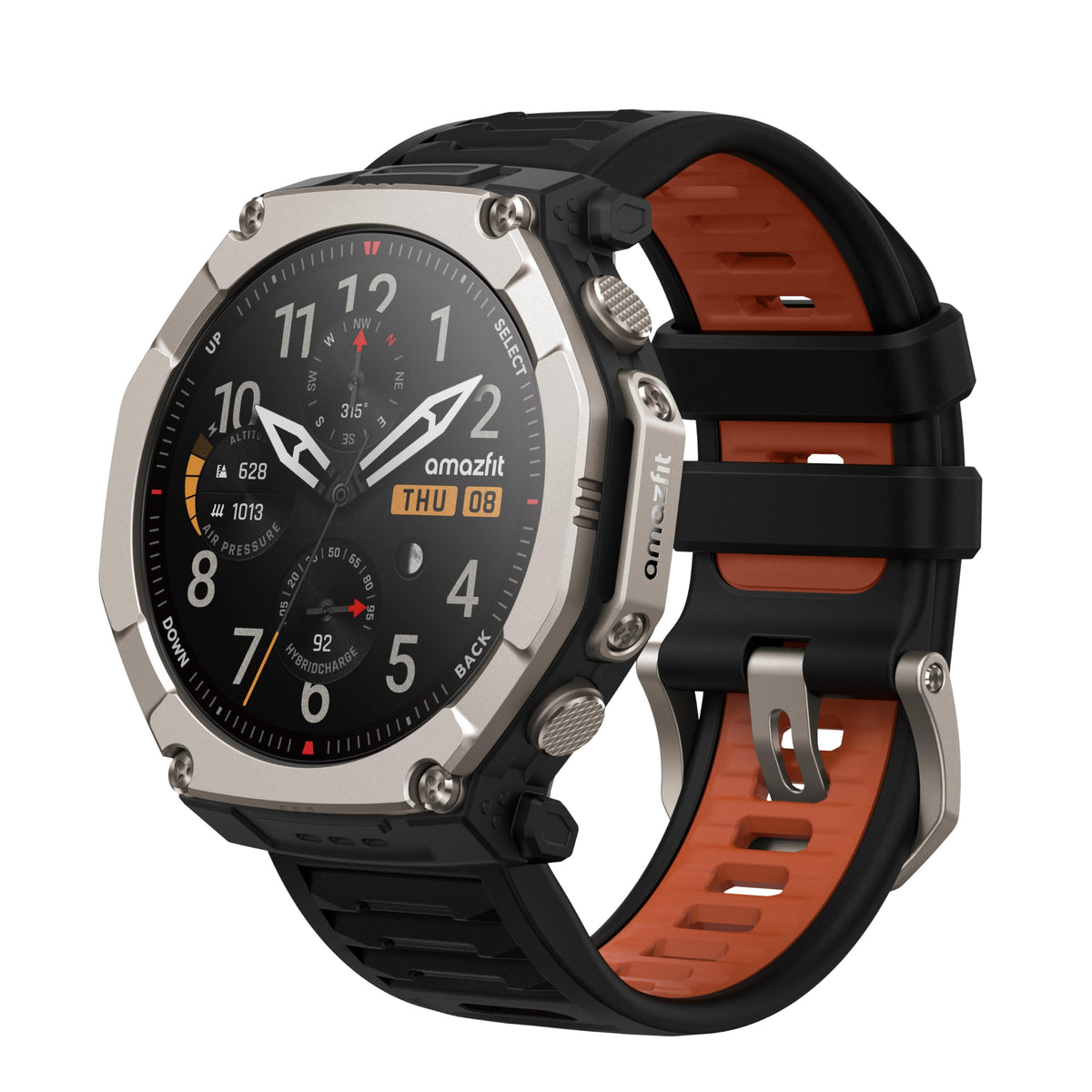Amazfit T-Rex Ultra 2 Smart Watch, 1.5" AMOLED Sapphire Glass, iOS/Android