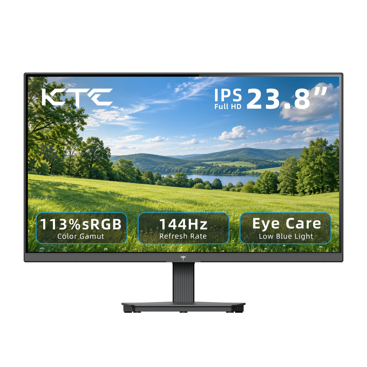 KTC 24 Inch Gaming Monitor 180Hz - 1440P Computer Monitors, Fast IPS H24T7