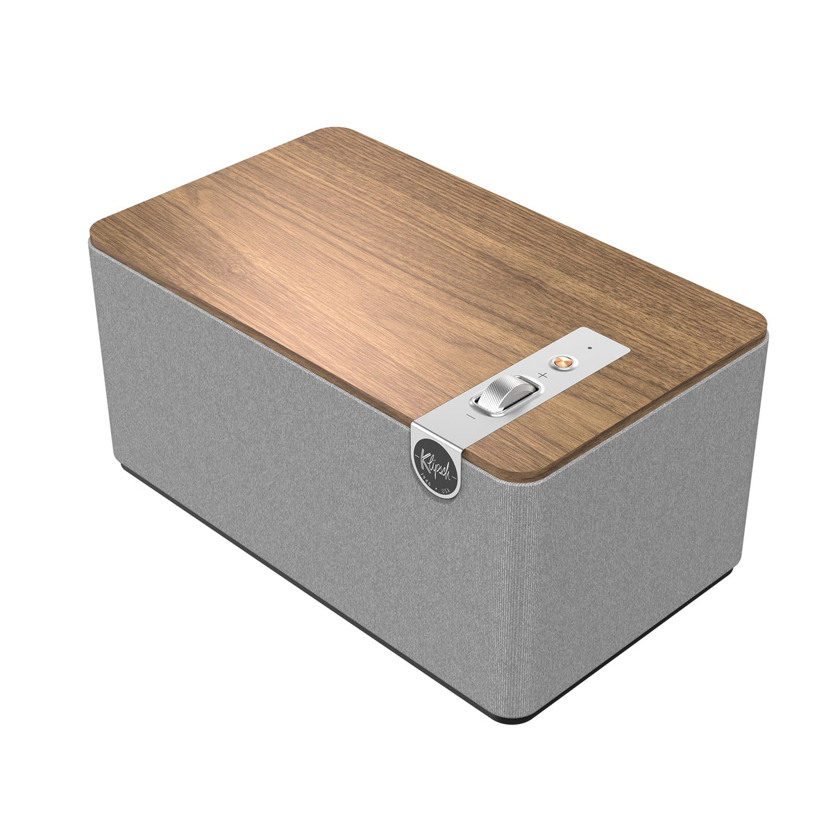 Klipsch The Three Plus Premium Bluetooth Speaker System, Turntable Ready with Phono/RCA Inputs, Bluetooth 5.3 with Up to 40 ft. of Distance, Matte Black