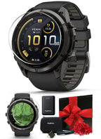 Garmin fenix 9 Pro inReach (Fog Gray/Sandstone, 43mm) GPS Watch Gift Box