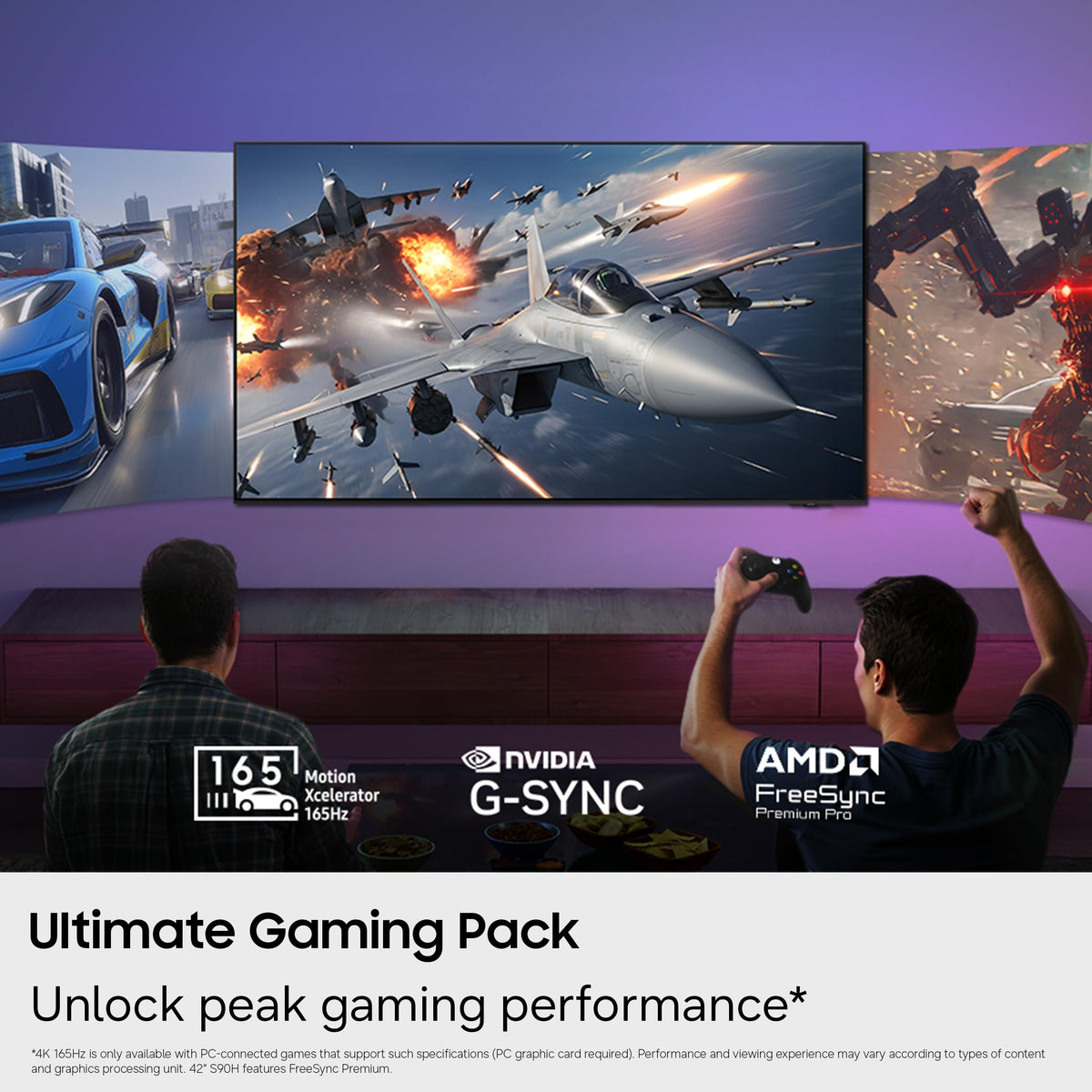 Samsung 77-Inch Class S90H Series, OLED, 4K, Smart TV, 2026 Model