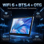 Android Tablet 11 inch with Octa-Core Processor, 36GBRAM+128GB Storage