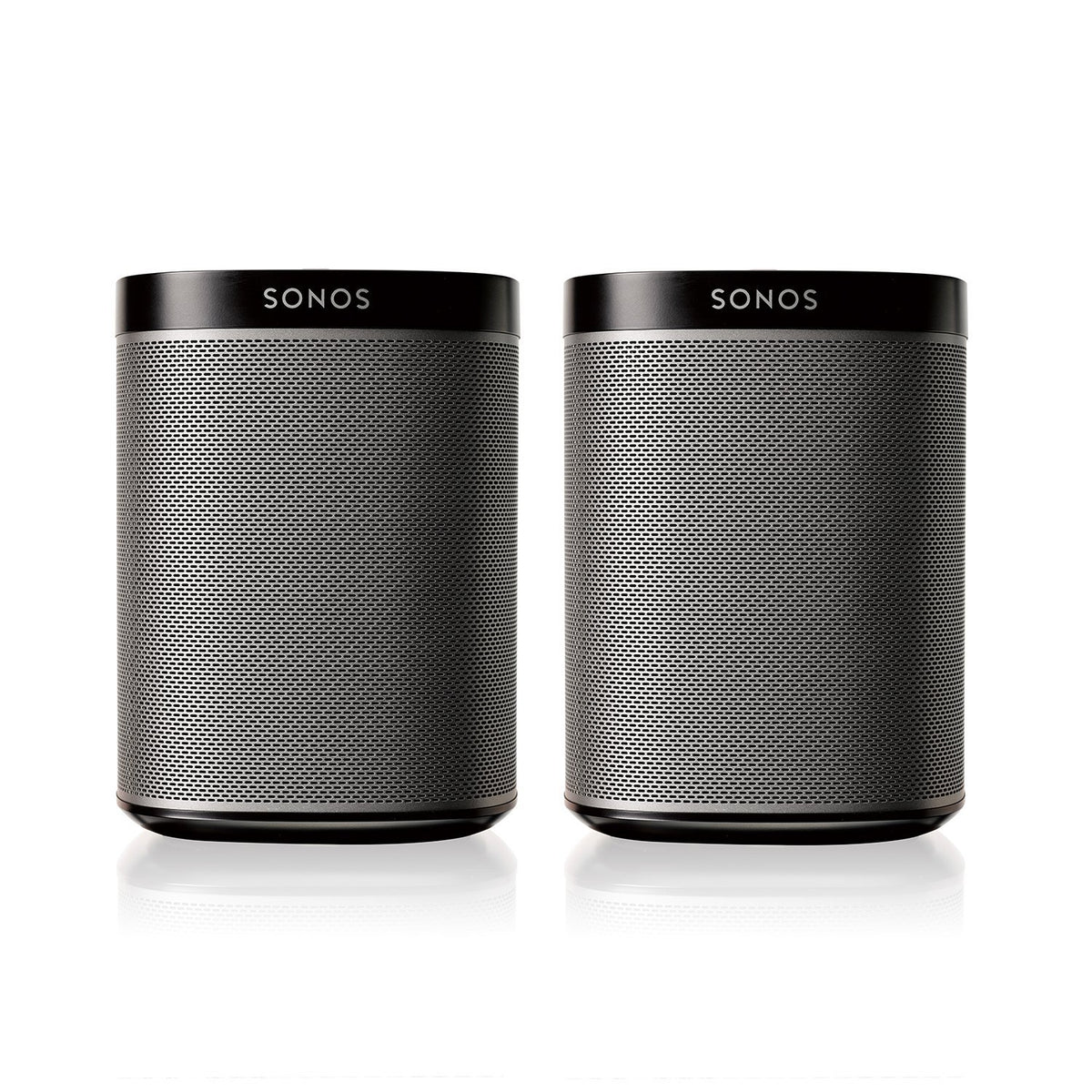 SONOS Play:1 2-Room Streaming Music Starter Set Bundle (Black) (Renewed)