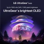 LG 39GX90SA-W 39-inch Ultragear WQHD (3440 x 1440) OLED Curved Gaming Monitor 240Hz, 1ms, NVIDIA G-Sync Compatible, AMD FreeSync Premium, VESA DisplayHDR True Black 400, webOS, USB Type-C, White