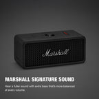 Marshall Emberton III Portable Bluetooth Waterproof Speaker - Black/Silver