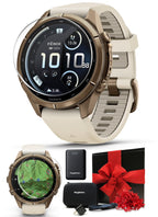 Garmin fenix 9 Pro inReach (Fog Gray/Sandstone, 43mm) GPS Watch Gift Box