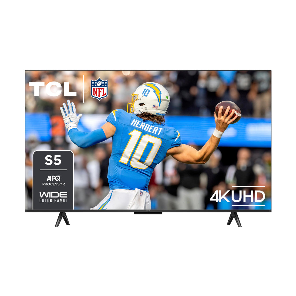 TCL 85-Inch Class S5 4K UHD LED Smart TV with Google TV (85S551G, 2024 Model), Google Assistant Built-in with Voice Remote, Compatible with Alexa, Streaming Television