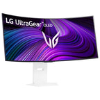 LG 39GX90SA-W 39-inch Ultragear WQHD (3440 x 1440) OLED Curved Gaming Monitor 240Hz, 1ms, NVIDIA G-Sync Compatible, AMD FreeSync Premium, VESA DisplayHDR True Black 400, webOS, USB Type-C, White