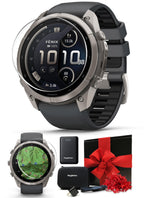 Garmin fenix 9 Pro inReach (Fog Gray/Sandstone, 43mm) GPS Watch Gift Box