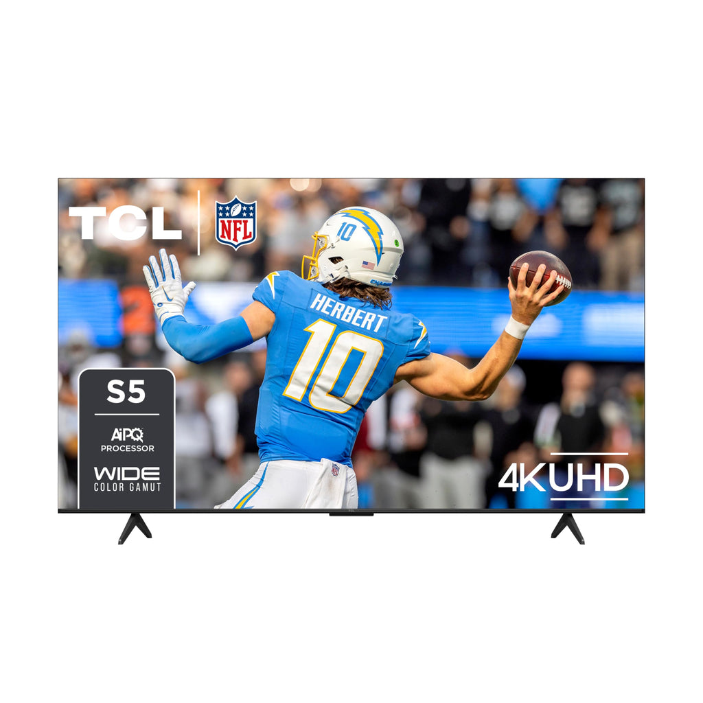 TCL 85-Inch Class S5 4K UHD LED Smart TV with Google TV (85S551G, 2024 Model), Google Assistant Built-in with Voice Remote, Compatible with Alexa, Streaming Television