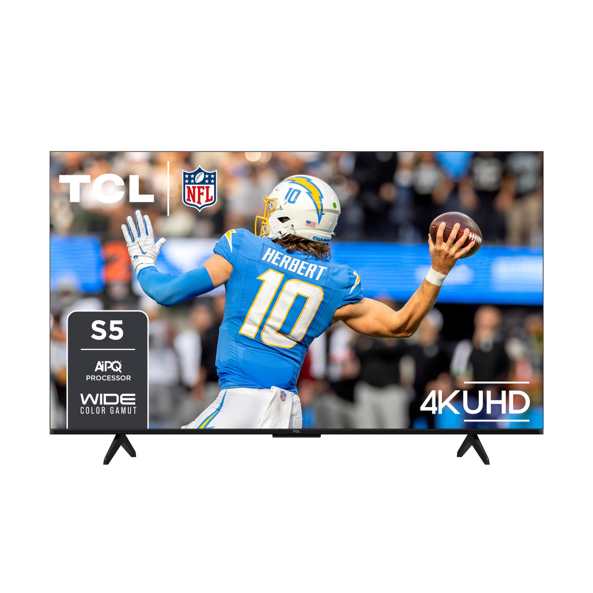 TCL 85-Inch Class S5 4K UHD LED Smart TV with Google TV (85S551G, 2024 Model), Google Assistant Built-in with Voice Remote, Compatible with Alexa, Streaming Television