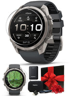 Garmin fenix 9 Pro inReach (Fog Gray/Sandstone, 43mm) GPS Watch Gift Box