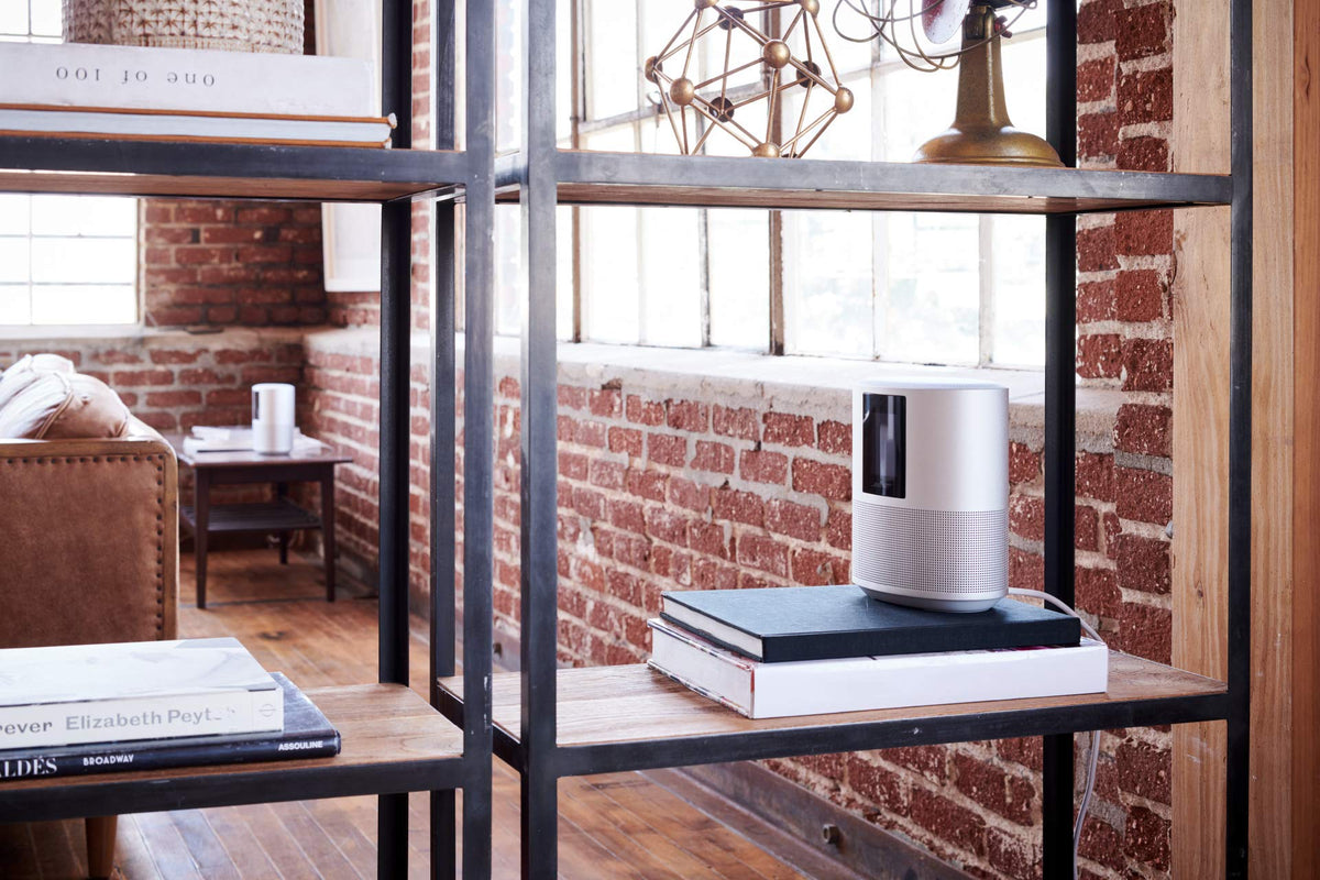 Bose Home Speaker 500: Smart Bluetooth Speaker with Alexa Voice Control Built-in, Silver