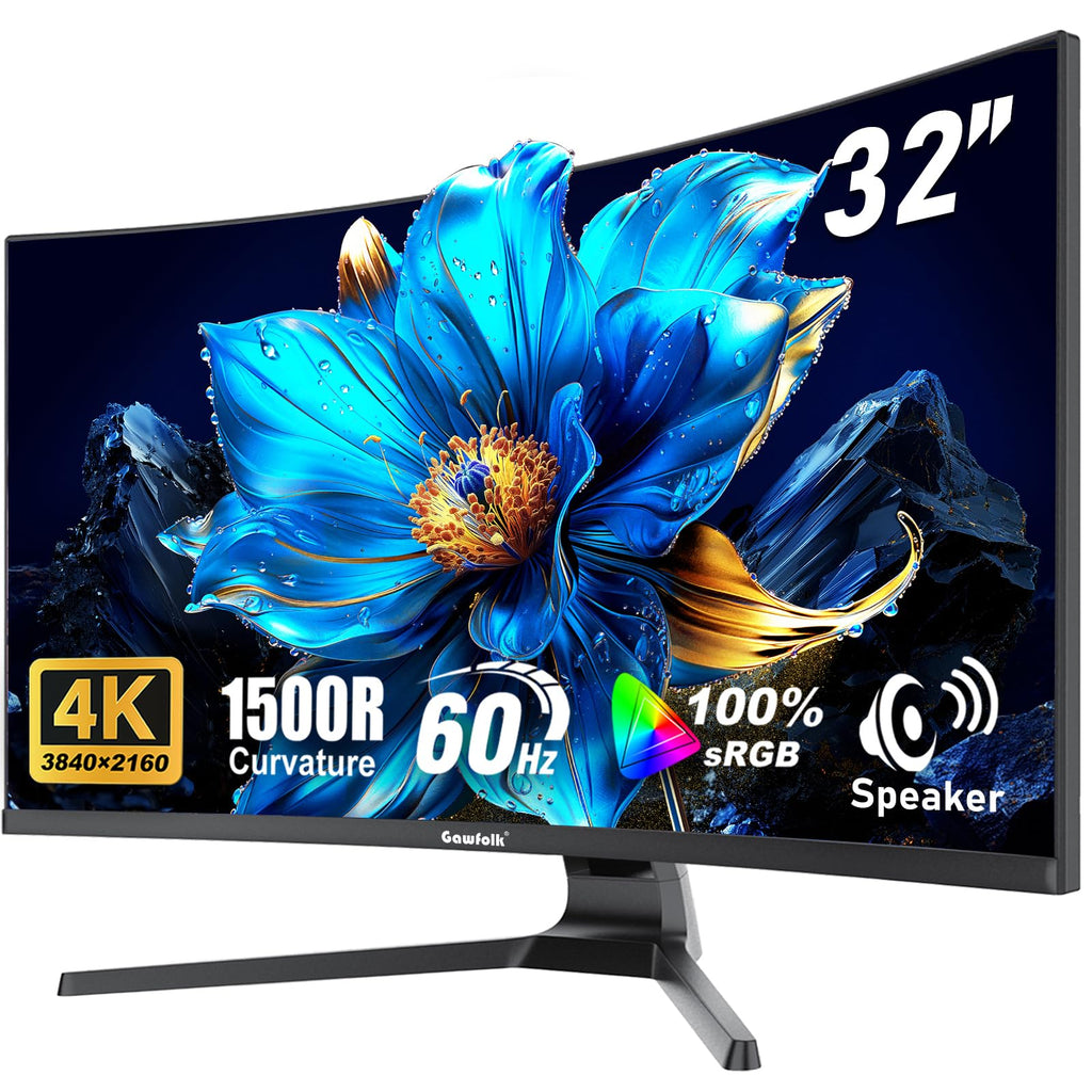 Gawfolk 45 inch Ultra-Wide Curved Gaming 240Hz PC Monitor, DQHD Screen