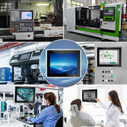 17" Fanless Industrial Panel PC, All-in-One Touchscreen Computer