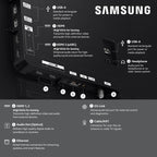 Samsung 77-Inch Class S90H Series, OLED, 4K, Smart TV, 2026 Model