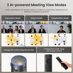 NEARITY 360 Alien 4K Video Conference Camera with Microphone, 3 AI Modes