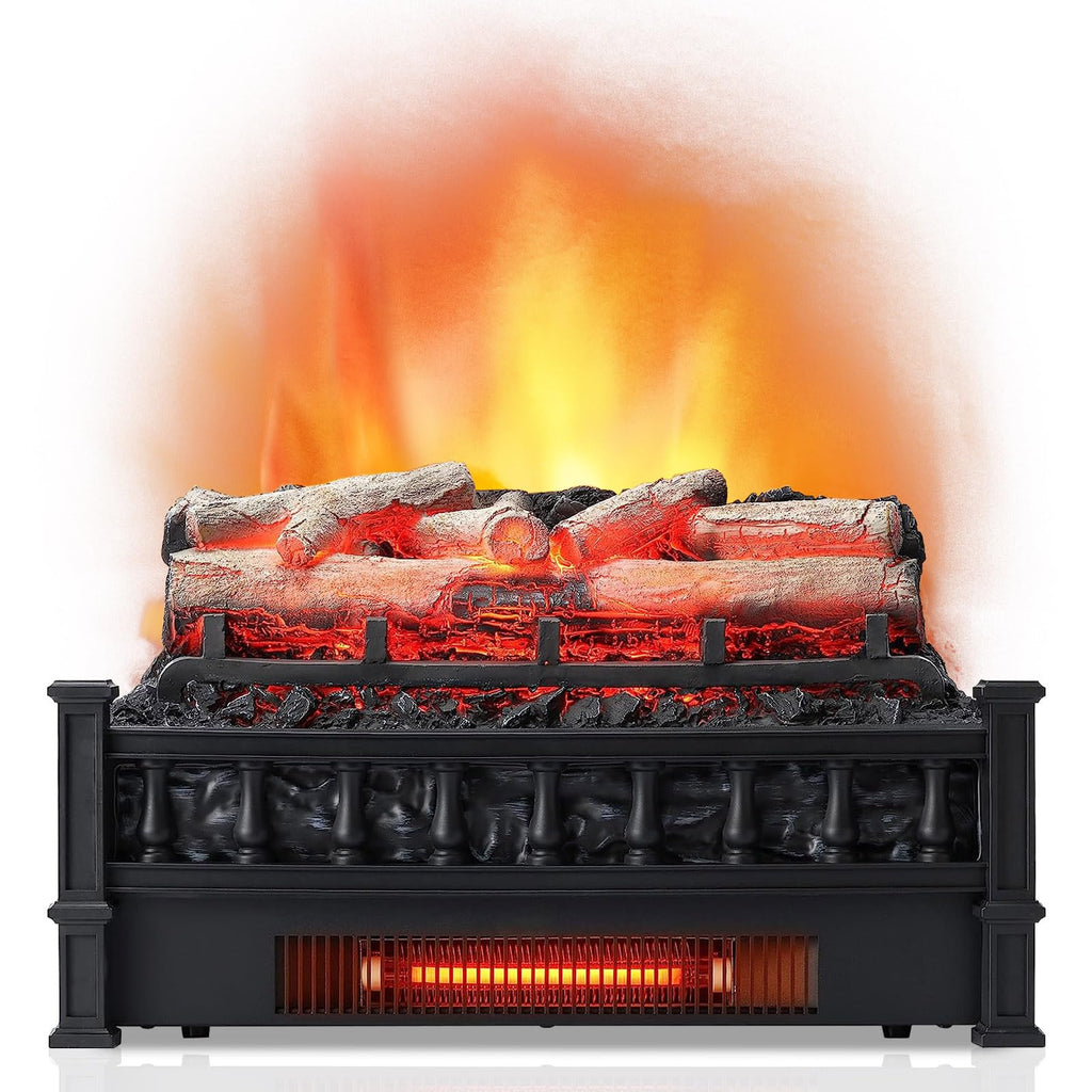 Tangkula 26" Smart Electric Fireplace, Compatible with Alexa, WiFi Enabled
