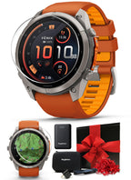 Garmin fenix 9 Pro inReach (Fog Gray/Sandstone, 43mm) GPS Watch Gift Box