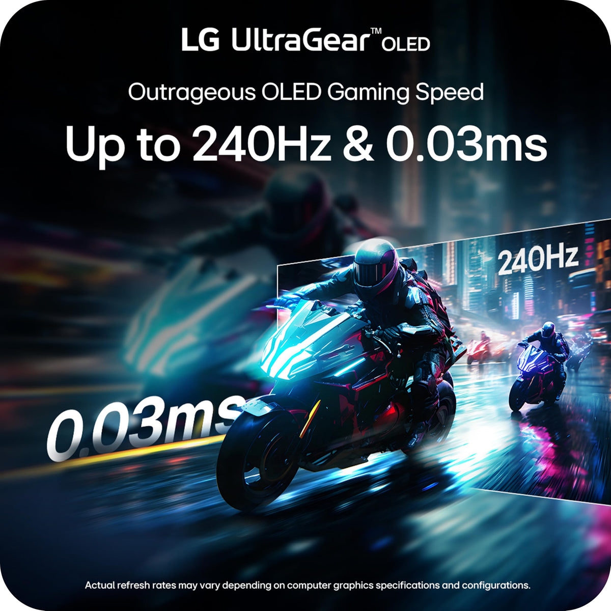LG 34GX900A-B 34-Inch Ultragear WQHD (3440 x 1440) OLED Curved Gaming Monitor, 240Hz, 0.03ms, NVIDIA G-Sync, VESA DisplayHDR True Black 400, HDMI 2.1, DisplayPort, USB Type-C PD 65W, Black
