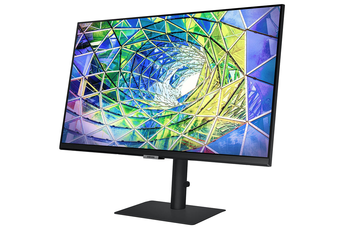 SAMSUNG S80A Computer Monitor, 27 Inch 4K , Vertical , USB C , HDR10 (1 Billion Colors), Built-in Speakers (LS27A800UNNXZA),Black