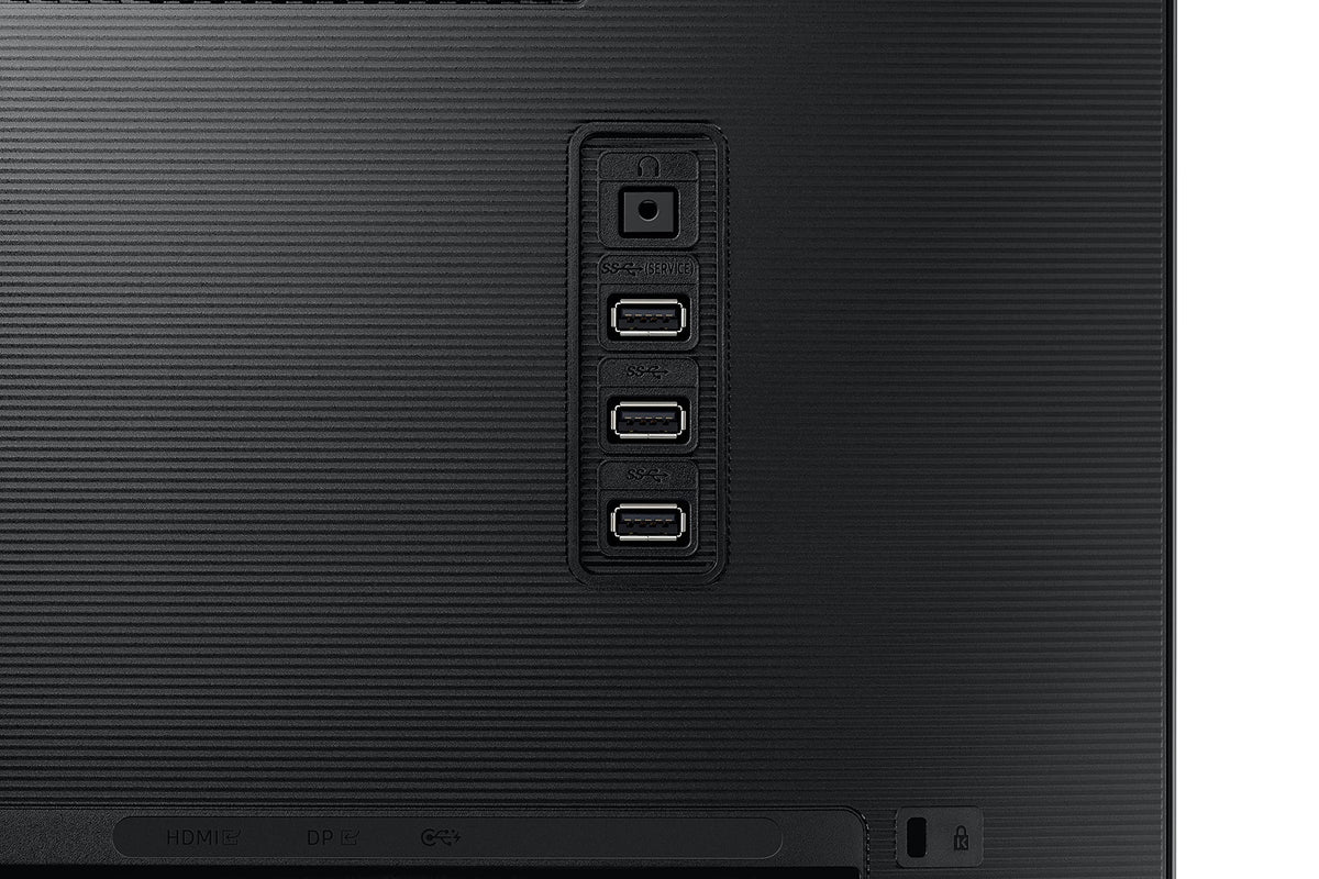 SAMSUNG S80A Computer Monitor, 27 Inch 4K , Vertical , USB C , HDR10 (1 Billion Colors), Built-in Speakers (LS27A800UNNXZA),Black